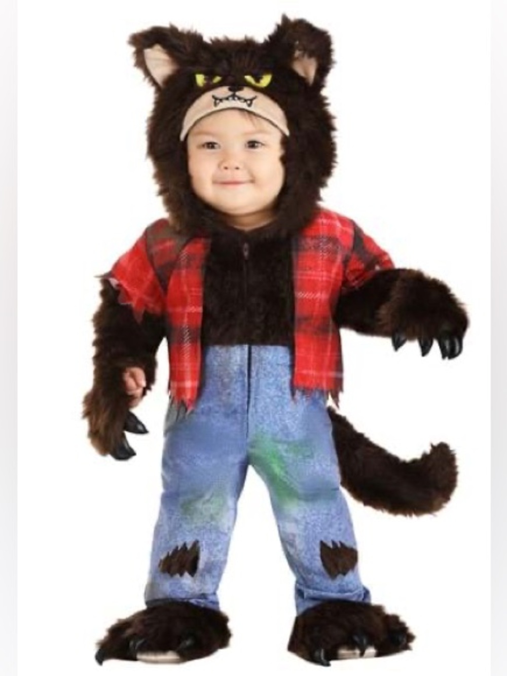 Toddler Werewolf Halloween Costume Size 2T